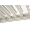 Pergola ogrodowa 3x4 m z REGULOWANYM dachem ALUMINIOWA biała na TARAS 57778