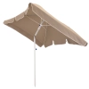 Parasol OGRODOWY plażowy średnica 200 cm łamany z uchwytem 58027