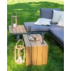 ZESTAW MEBLI OGRODOWYCH narożnik sofa stolik komplet NA OGRÓD TARAS