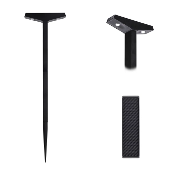 Lampa solarna 2 LED do ogrodu czujnik zmierzchu 56948