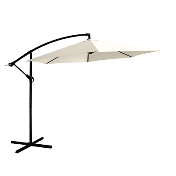 Parasol Duży Ogrodowy Składany Wysięgnik Solidny 250x300 33892