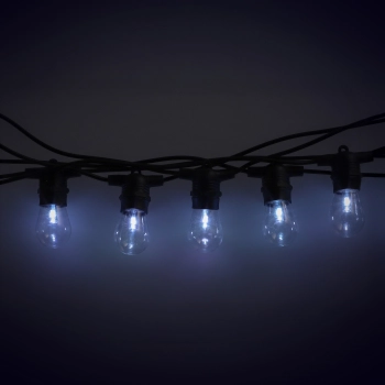 Girlanda solarna 10 LED ogrodowa 10m RGB 57082