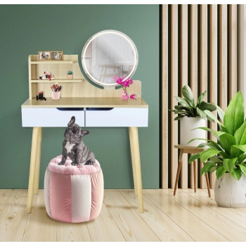 Toaletka z lustrem LED kosmetyczna 254138 I Kowalczyk Meble