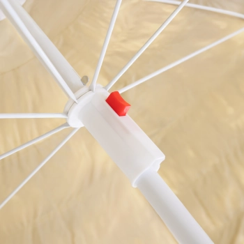 Parasol plażowy średnica 180 cm składany łamany 54029