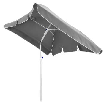 Parasol OGRODOWY plażowy średnica 200 cm łamany z uchwytem 58034