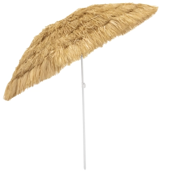 Parasol plażowy średnica 180 cm składany łamany 54029