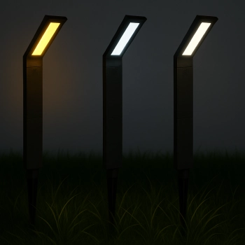Lampa solarna 20 LED do ogrodu czujnik zmierzchu 56948