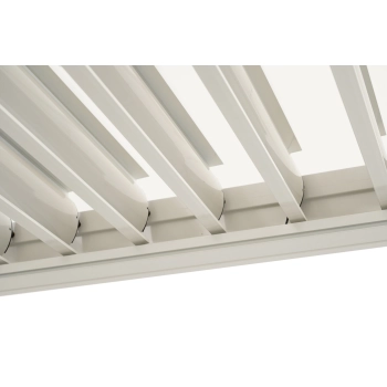 Pergola ogrodowa 3x4 m z REGULOWANYM dachem ALUMINIOWA biała na TARAS 57778