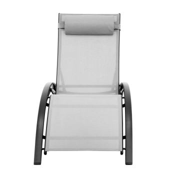 Leżak OGRODOWY RELAX wygodny składany aluminiowa 53886