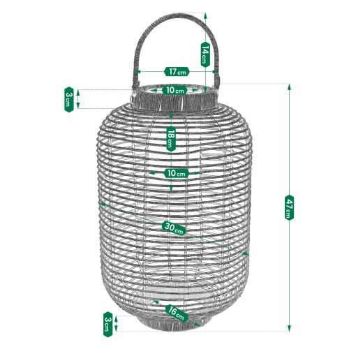 Lampa zewnętrzna WALES LED do ogrodu 56887